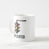 It’s Complicated | Mixed Signals & Dating Humor   Koffiemok (Voorkant links)