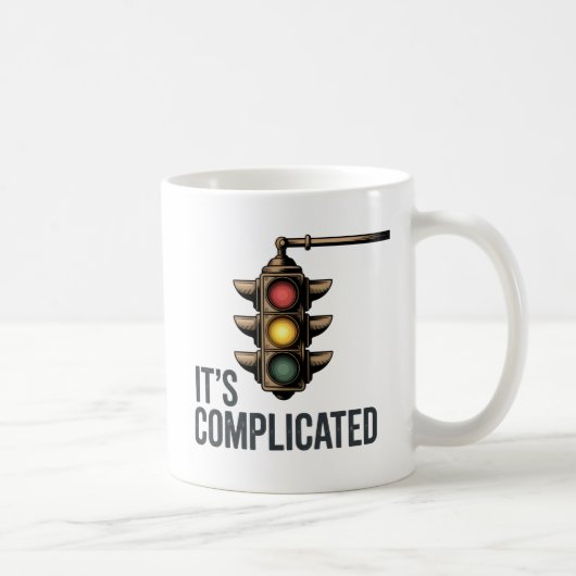 It’s Complicated | Mixed Signals & Dating Humor   Koffiemok (Rechts)