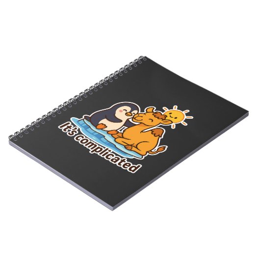 It’s Complicated Spiral Notebook Notitieboek (Linkerzijde)