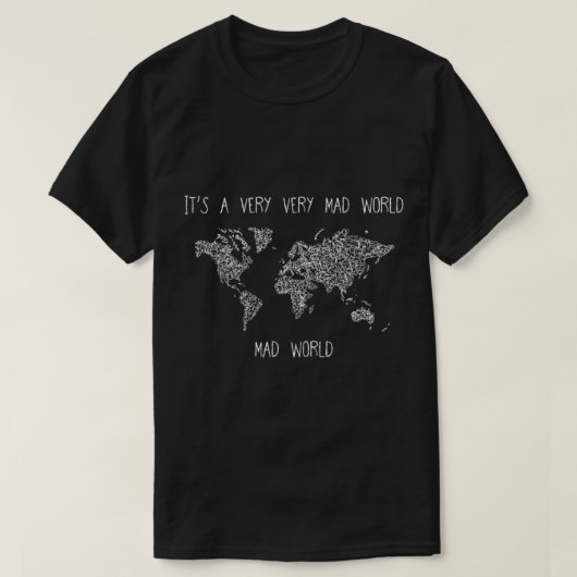 IT_S EEN ZEER GEMAKKELIJKE WERELD T-SHIRT (Design voorkant)