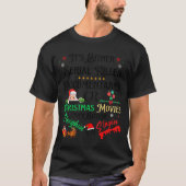 It’s Either Serial Killer Doentaries Or Christmas  T-shirt (Voorkant)
