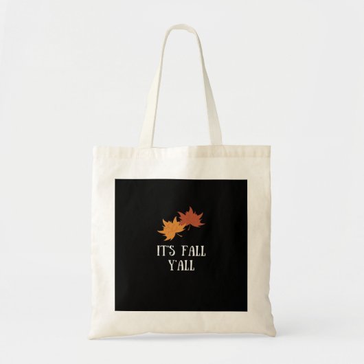 It’s Fall Y’all Aesthetic Graphic Tote Bag (Voorkant)