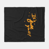 It’s Fall Y’all Basic Casual Fleece Deken (Voorkant (Horizontaal))