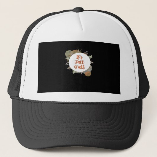 It’s Fall Y’all Cool Unique Trucker Pet (Voorkant)