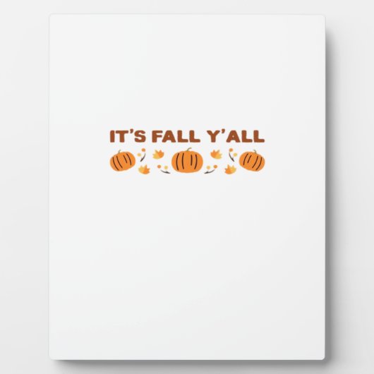 It’s Fall Y’all Creative Art Fotoplaat (Voorkant)