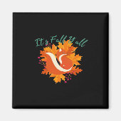 It’s Fall Y’all Cute Autumn Tree Fall Leaves Magneet (Voorkant)
