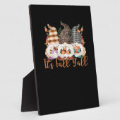 It’s Fall Y’all Gnomes Plaid Leopard Autumn Style Fotoplaat (Zijkant)