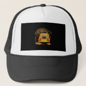 It’s Fall Y’all Goldendoodle Pumpkin Autumn Look Trucker Pet (Voorkant)