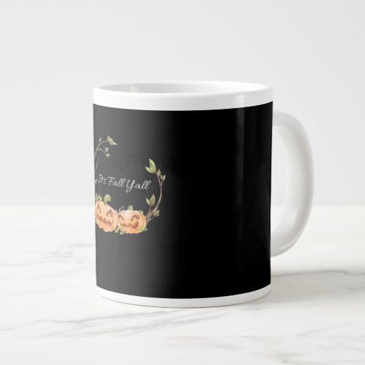 It’s Fall Y’all Halloween Cool Unique Style Grote Koffiekop (Voorkant rechts)