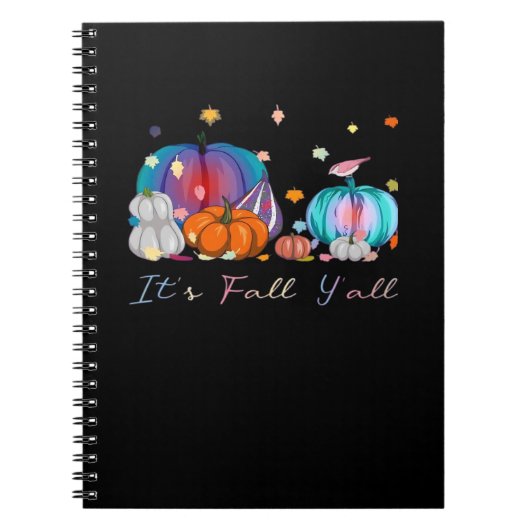 It’s Fall Y’all Magic Pumpkin Autumn Style Notitieboek (Voorkant)