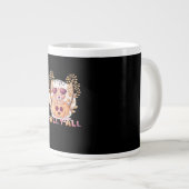 It’s Fall Y’all Pumpkin Halloween Cat Autumn Grote Koffiekop (Voorkant rechts)