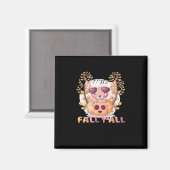 It’s Fall Y’all Pumpkin Halloween Cat Autumn Magneet (Voorkant / Achterkant)