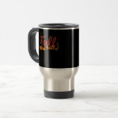 It’s Fall Y’all Pumpkins and Mushrooms Autumn Reisbeker (Voorkant links)