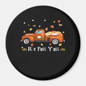 It’s Fall Y’all Pumpkins Autumn Fall Minimal Clean Magneet (Voorkant)