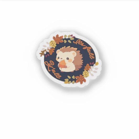 It’s Fall Y’all Simple Clean Sticker (Voorkant)