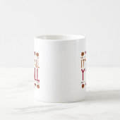 It’s Fall Y’all Sweater Thanksgiving Day Koffiemok (Center)