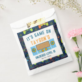 It’s Game On Napkins – Video Game Birthday Party Bedankzakje