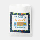 It’s Game On Napkins – Video Game Birthday Party Bedankzakje (Voorkant)