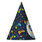 It’s Game On Skull  – Video Game Birthday Feesthoedjes (Links)