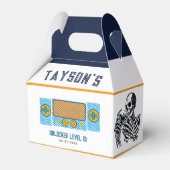 It’s Game On Skull  – Video Game Birthday Party  Bedankdoosjes (Voorkant Zijde)