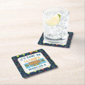 It’s Game On – Video Game Birthday party Kartonnen Onderzetters (Insitu)