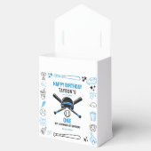 It’s Game Time Baseball 1st Birthday – Fun Kids  Bedankdoosjes (Geopend)