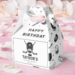 It’s Game Time Hockey 5th Birthday Party Bedankdoosjes