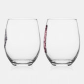 It’s Giving Blackout – Dark Gothic Stemless Wijnglas Zonder Voet (Links)