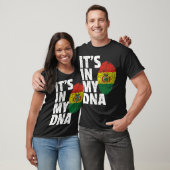 IT_S IN MIJN DNA Boliviaanse Bolivia Vlag Mannen P T-shirt (Unisex)