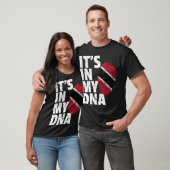 IT-S IN MIJN DNA-vlag Trinidad en Tobago Flag Prid T-shirt (Unisex)