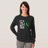 It s In My DNA Pakistani Flag pakistan T-shirt (Voorkant volledig)