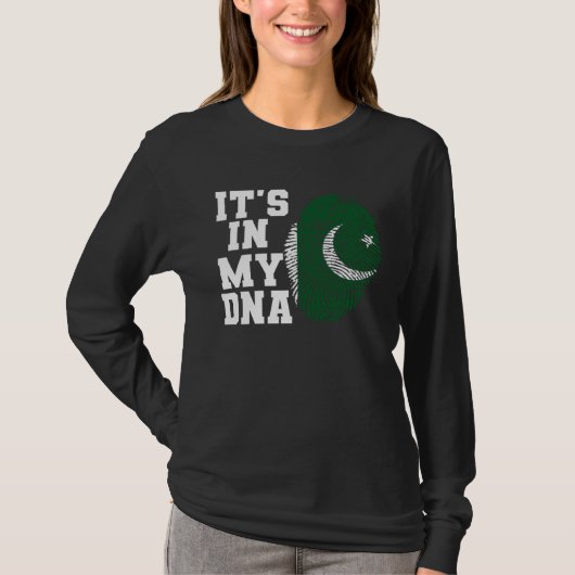 It s In My DNA Pakistani Flag pakistan T-shirt (Voorkant)