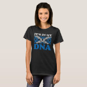 It s in my DNA Scotland Flag Scottish  Distressed  T-shirt (Voorkant volledig)