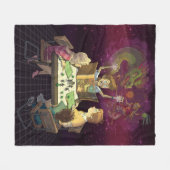 “It’s Just a Fantasy” Fleece Blanket Deken (Voorkant (Horizontaal))