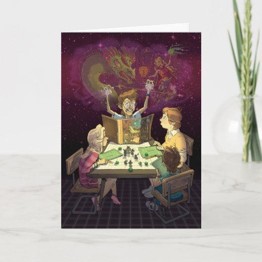 “It’s Just a Fantasy” Greeting Card Kaart (Voorkant)