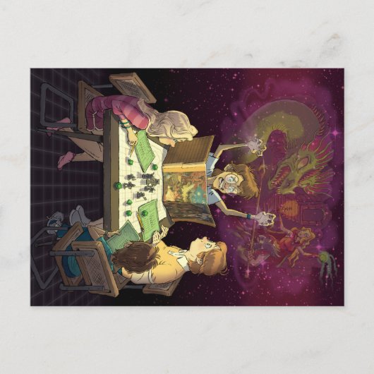 “It’s Just a Fantasy” Postcard Briefkaart (Voorkant)