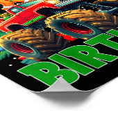 It’s My 11th Birthday Gingerbread Monster Truck Ch Poster (Hoek)