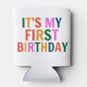  It’s My 1st Birthday Blikjeskoeler (Achterkant)