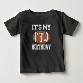 It’s My 1st Birthday Football Design