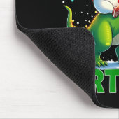 It’s My 3rd Birthday Xmas Snowman Riding Dinosaur  Muismat (Hoek)