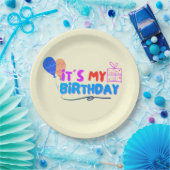 IT´S MY BIRTHDAY TODAY PAPIEREN BORDJE (Feest)