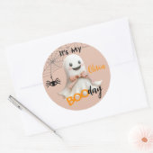 It’s My BOOday – Spooky Sweet Celebration Ronde Sticker (Envelop)