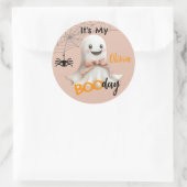 It’s My BOOday – Spooky Sweet Celebration Ronde Sticker (Tas)