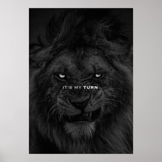 It’s My Turn – The Rise of the Alpha Poster (Voorkant)