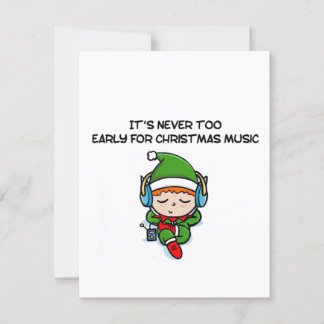 It’s never to early for christmas music 