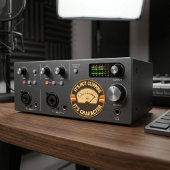 It’s Not Clipping, It’s Character – Audio Engineer Ronde Sticker