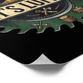 It’s Not Hoarding If It’s Lumber Funny Woodworking Poster (Hoek)