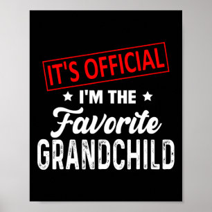 It&#; s Officiële I &#; m Het Favoriete Kleinkind Poster