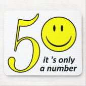 it 's only a number 50 muismat (Voorkant)