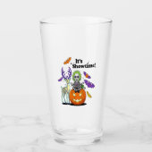 It�s Showtime Funny Halloween Glas (Voorkant)